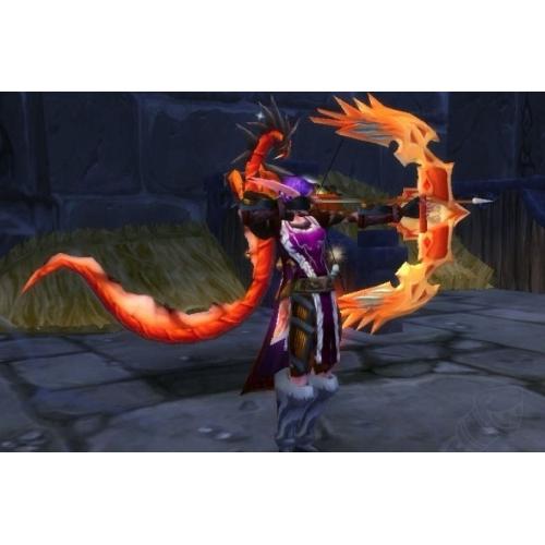 魔兽世界国际服燃烧的远征(标志性武器)属性：28 敏捷21 耐力攻强提升适合 PVE 与早期 PVP是 TBC 猎人入门的之一